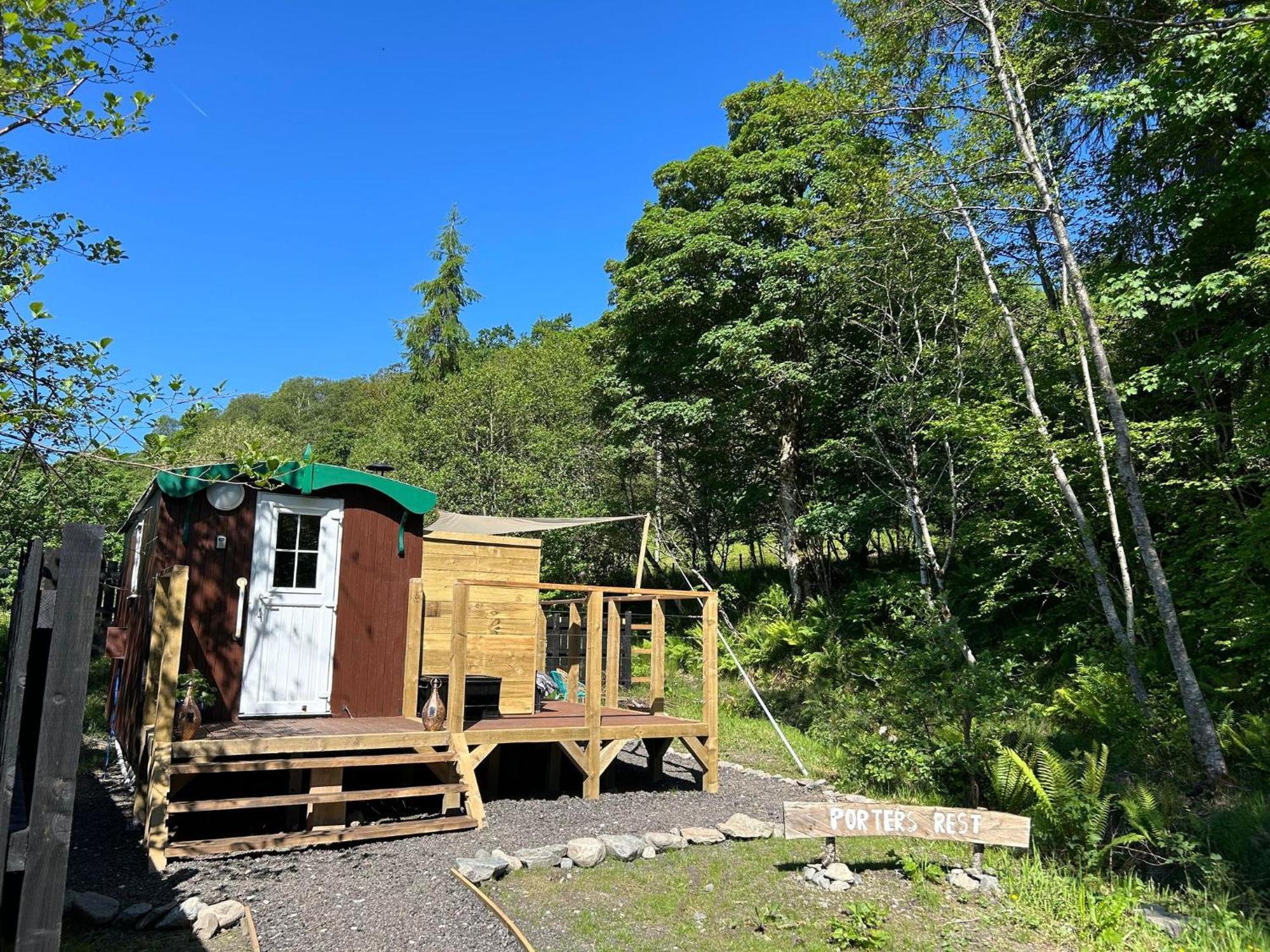 Appin Holiday Homes -Caravans, Lodges, Shepherds Hut And Train Carriage Stays Exterior foto